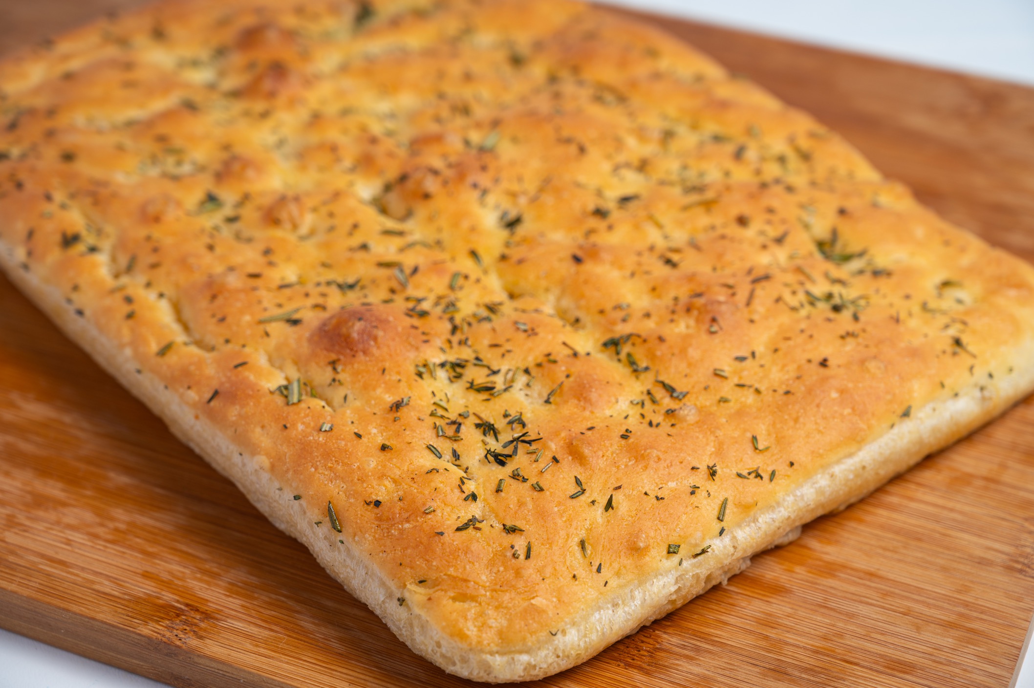 Schiacciata sandwich preparation